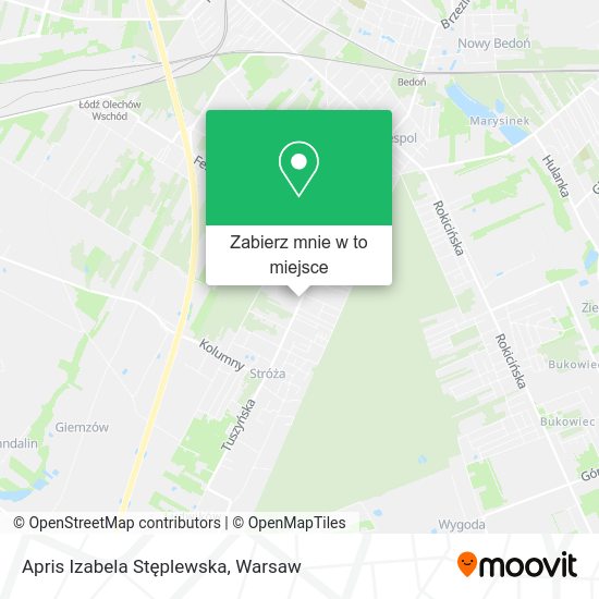 Mapa Apris Izabela Stęplewska