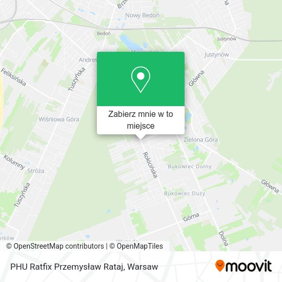 Mapa PHU Ratfix Przemysław Rataj