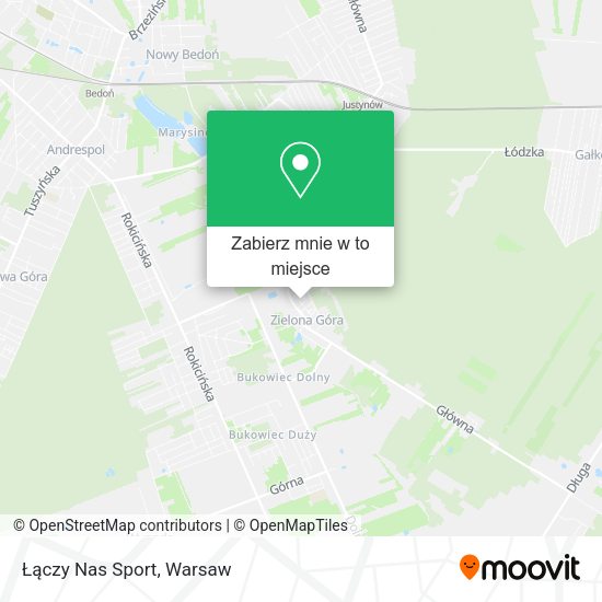 Mapa Łączy Nas Sport