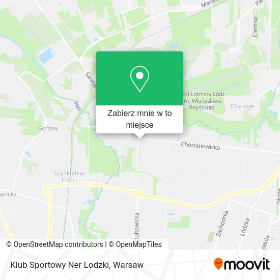 Mapa Klub Sportowy Ner Lodzki