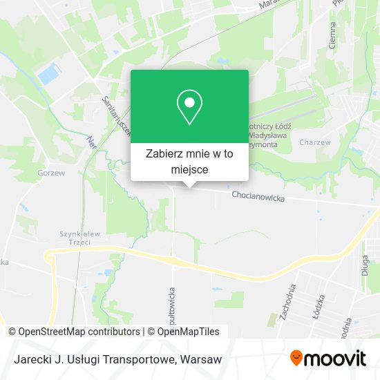 Mapa Jarecki J. Usługi Transportowe