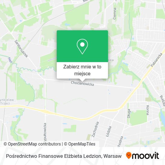 Mapa Pośrednictwo Finansowe Elżbieta Ledzion