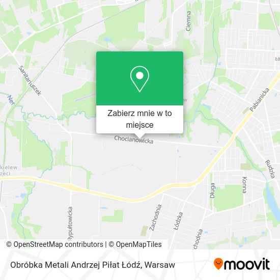 Mapa Obróbka Metali Andrzej Piłat Łódź