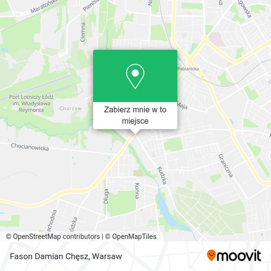 Mapa Fason Damian Chęsz