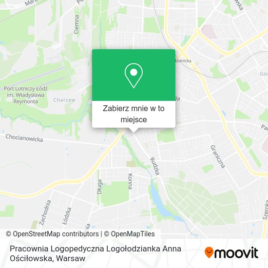 Mapa Pracownia Logopedyczna Logołodzianka Anna Ościłowska