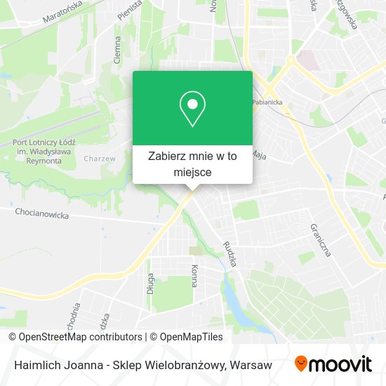 Mapa Haimlich Joanna - Sklep Wielobranżowy