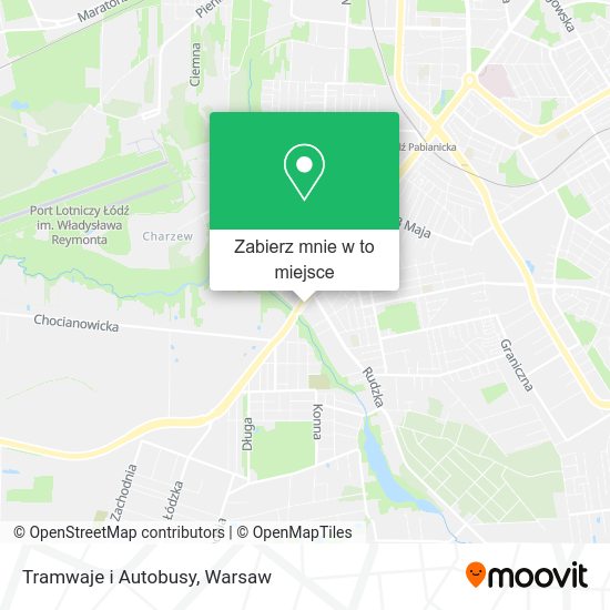 Mapa Tramwaje i Autobusy