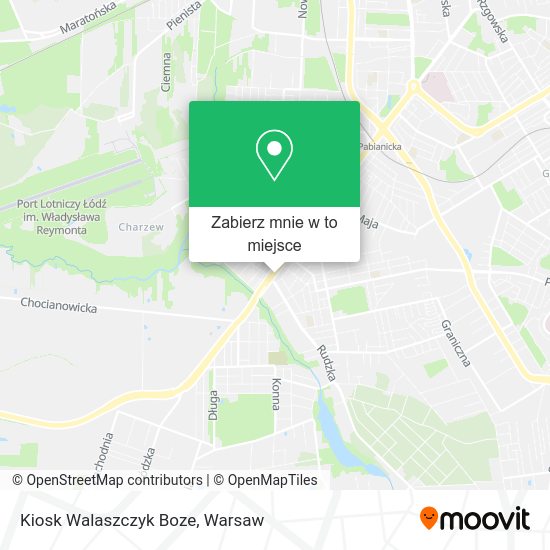 Mapa Kiosk Walaszczyk Boze