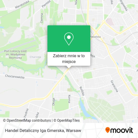 Mapa Handel Detaliczny Iga Gmerska