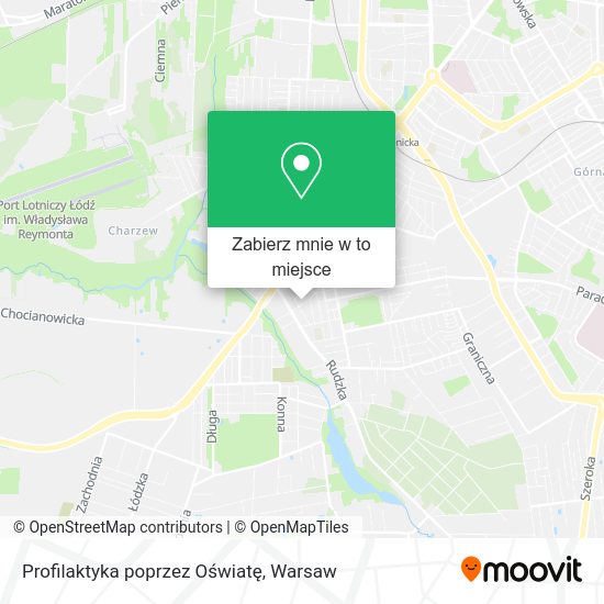 Mapa Profilaktyka poprzez Oświatę