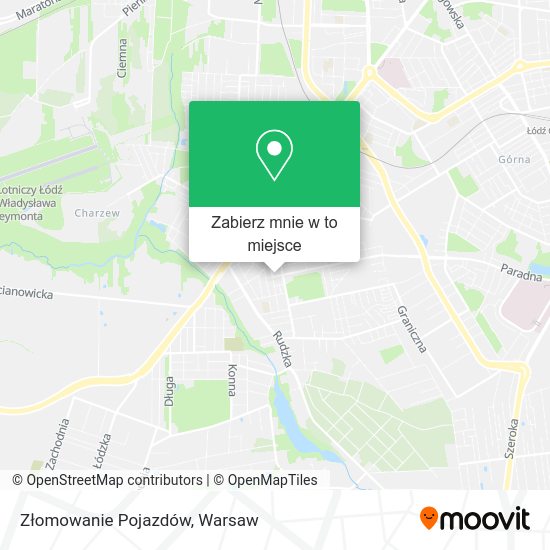 Mapa Złomowanie Pojazdów