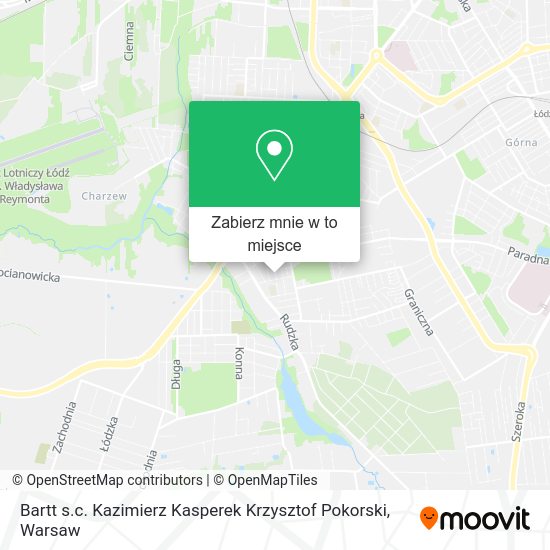 Mapa Bartt s.c. Kazimierz Kasperek Krzysztof Pokorski