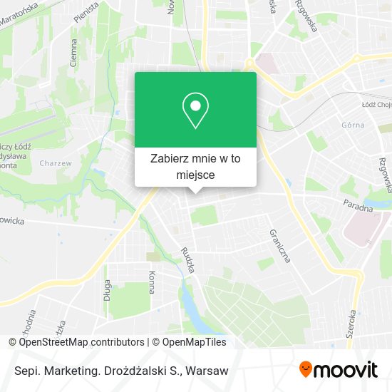 Mapa Sepi. Marketing. Drożdżalski S.