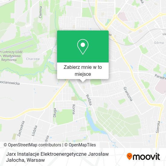 Mapa Jarx Instalacje Elektroenergetyczne Jarosław Jałocha