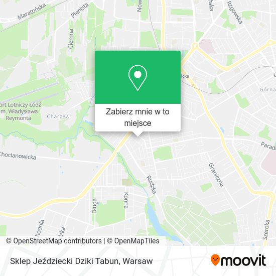 Mapa Sklep Jeździecki Dziki Tabun