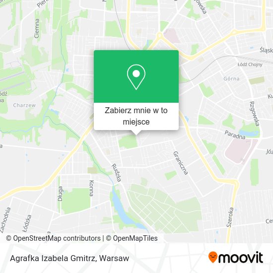 Mapa Agrafka Izabela Gmitrz