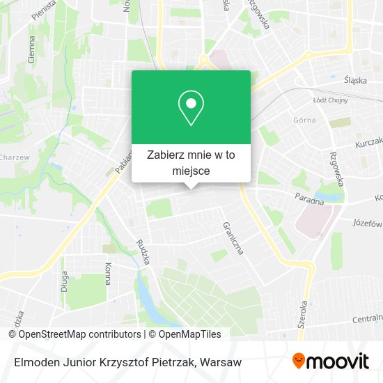 Mapa Elmoden Junior Krzysztof Pietrzak