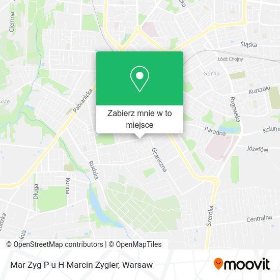 Mapa Mar Zyg P u H Marcin Zygler