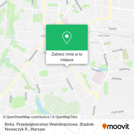 Mapa Birko. Przedsiębiorstwo Wielobranżowe. Stadnik-Nowaczyk R.