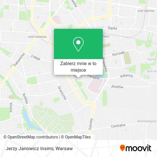 Mapa Jerzy Janowicz Insimi