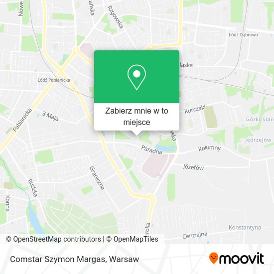 Mapa Comstar Szymon Margas