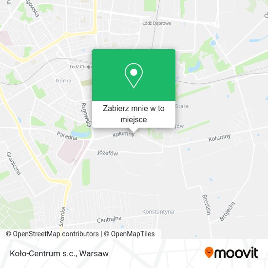 Mapa Koło-Centrum s.c.