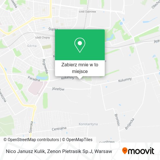 Mapa Nico Janusz Kulik, Zenon Pietrasik Sp.J