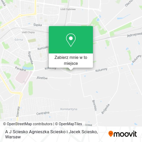 Mapa A J Sciesko Agnieszka Sciesko i Jacek Sciesko