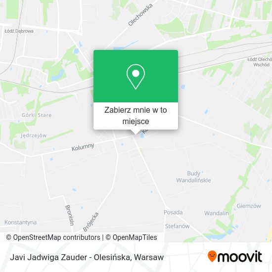 Mapa Javi Jadwiga Zauder - Olesińska