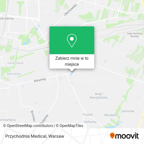 Mapa Przychodnia Medical