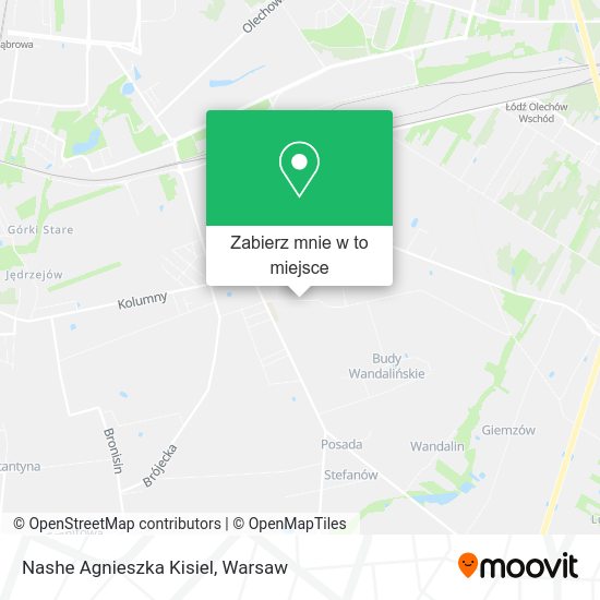 Mapa Nashe Agnieszka Kisiel