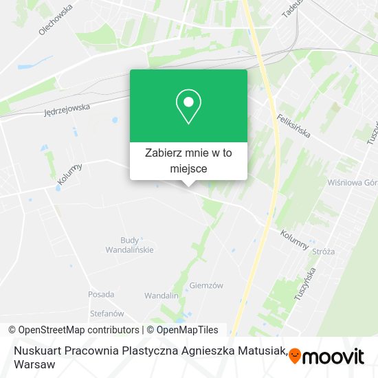 Mapa Nuskuart Pracownia Plastyczna Agnieszka Matusiak