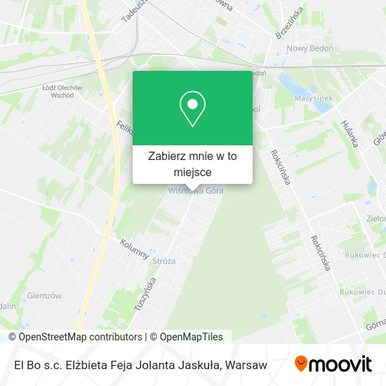 Mapa El Bo s.c. Elżbieta Feja Jolanta Jaskuła