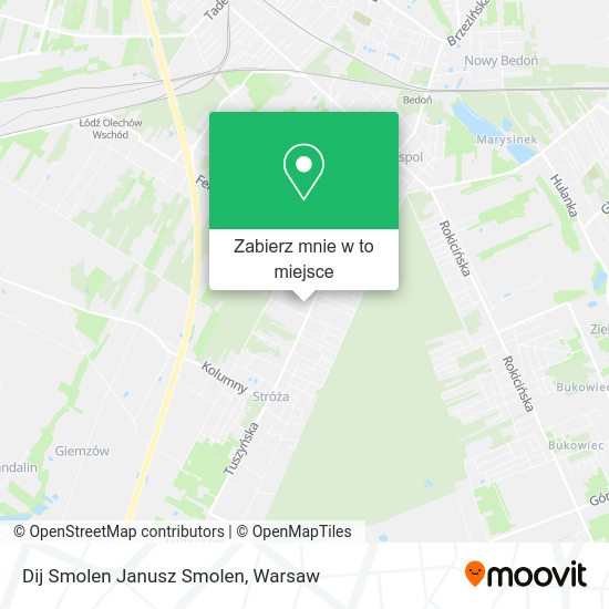 Mapa Dij Smolen Janusz Smolen