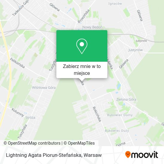 Mapa Lightning Agata Piorun-Stefańska