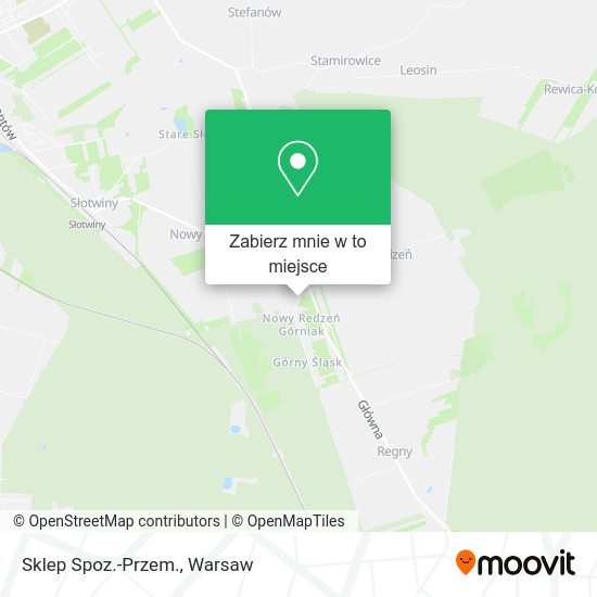 Mapa Sklep Spoz.-Przem.