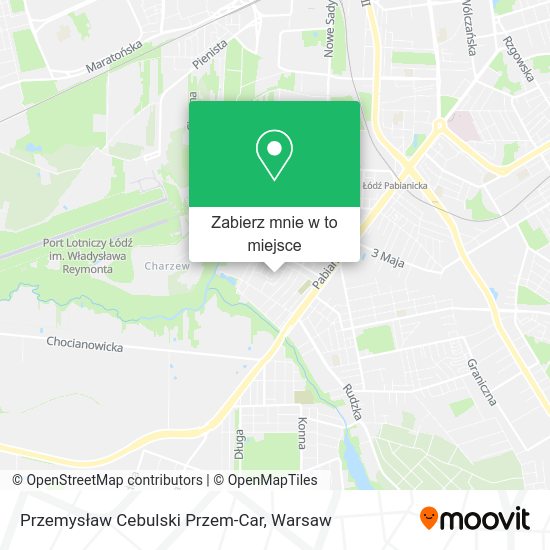 Mapa Przemysław Cebulski Przem-Car