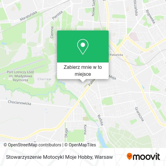 Mapa Stowarzyszenie Motocykl Moje Hobby