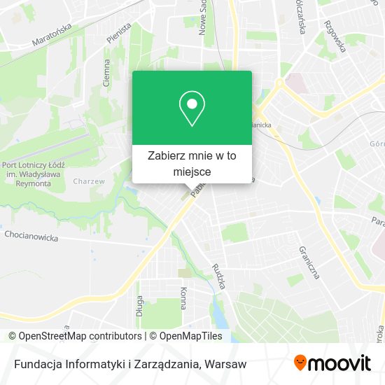 Mapa Fundacja Informatyki i Zarządzania