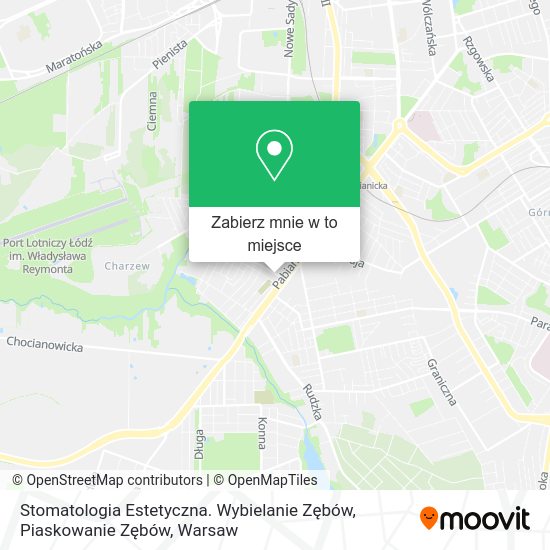 Mapa Stomatologia Estetyczna. Wybielanie Zębów, Piaskowanie Zębów