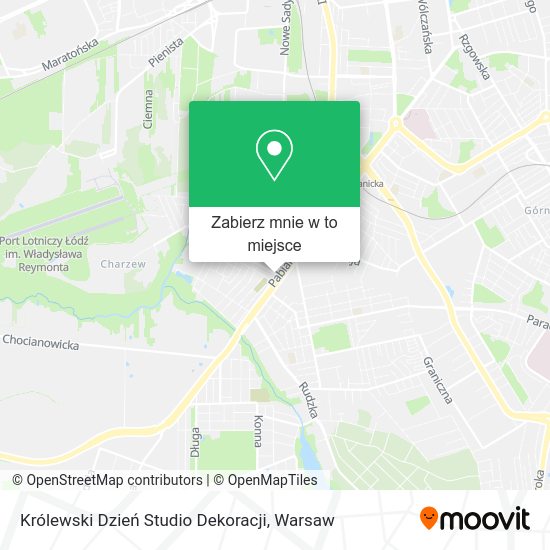 Mapa Królewski Dzień Studio Dekoracji