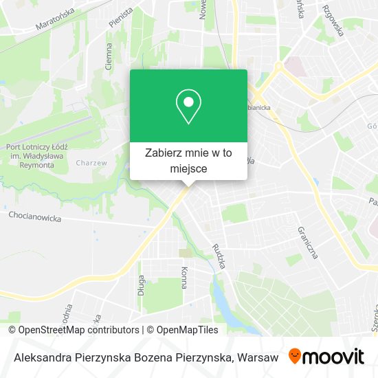 Mapa Aleksandra Pierzynska Bozena Pierzynska