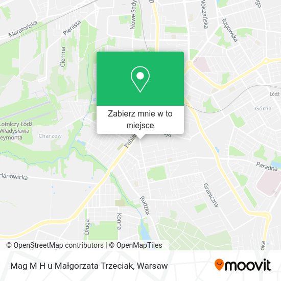 Mapa Mag M H u Małgorzata Trzeciak