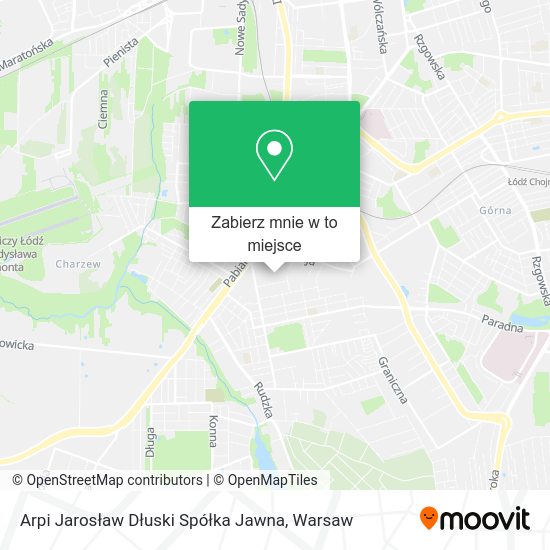 Mapa Arpi Jarosław Dłuski Spółka Jawna