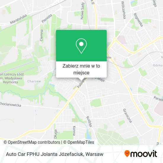 Mapa Auto Car FPHU Jolanta Józefaciuk