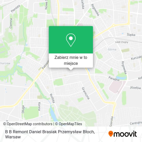 Mapa B B Remont Daniel Brasiak Przemysław Błoch