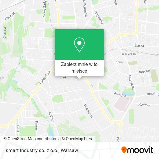 Mapa smart Industry sp. z o.o.