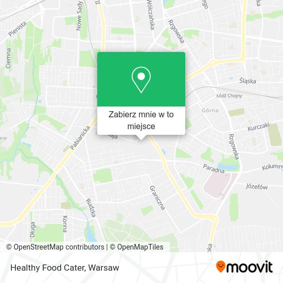 Mapa Healthy Food Cater