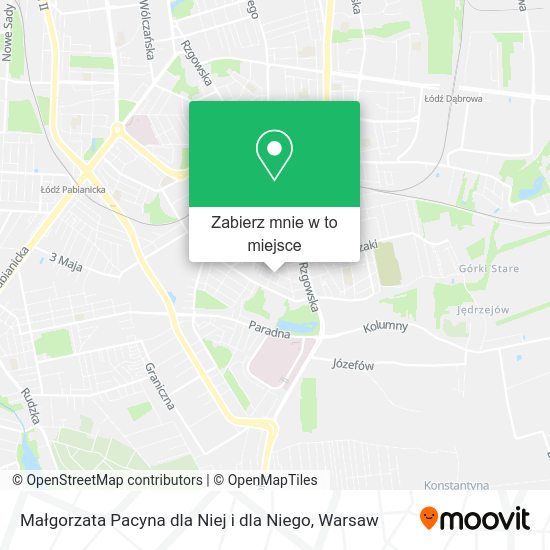 Mapa Małgorzata Pacyna dla Niej i dla Niego