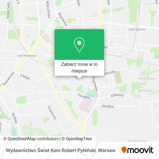 Mapa Wydawnictwo Świat Koni Robert Pytliński